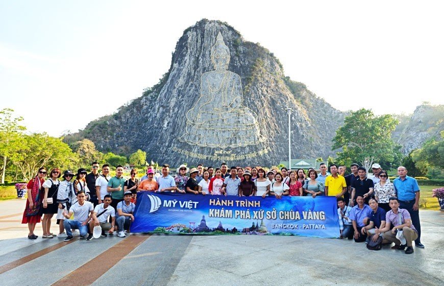 MỸ VIỆT TỔ CHỨC DU LỊCH THÁI LAN CHO NPP, ĐẠI LÝ TÔN THÉP