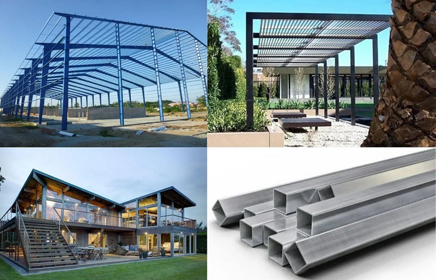 Thép hộp chữ nhật mạ kẽm Vitek - Chịu tải tốt, chịu trọng lực cao