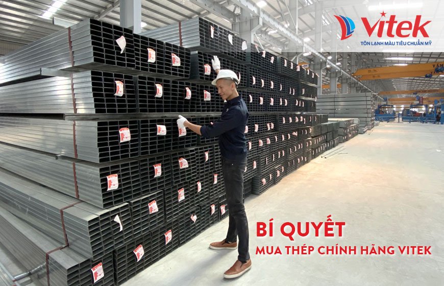 Bí quyết mua thép Vitek xây dựng chính hãng