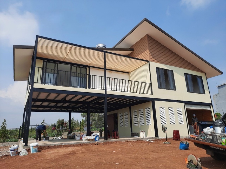 Tiêu chuẩn nhà thép chống bão an toàn và bền vững