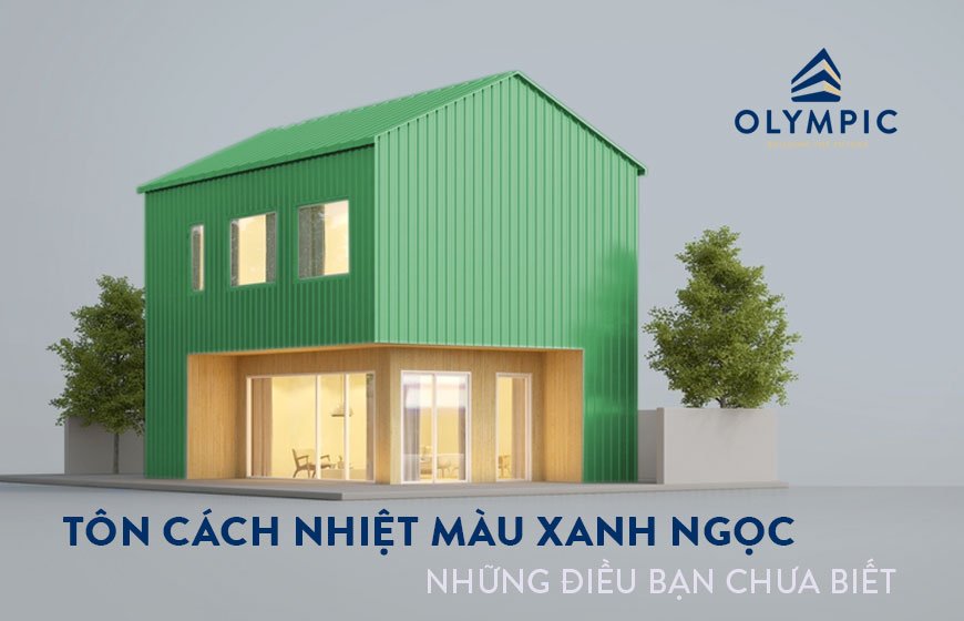 Tôn cách nhiệt màu xanh ngọc