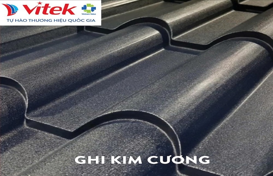 Tôn ghi xám kim Cương Vitek – Giải pháp tôn lợp đẳng cấp cho mọi công trình