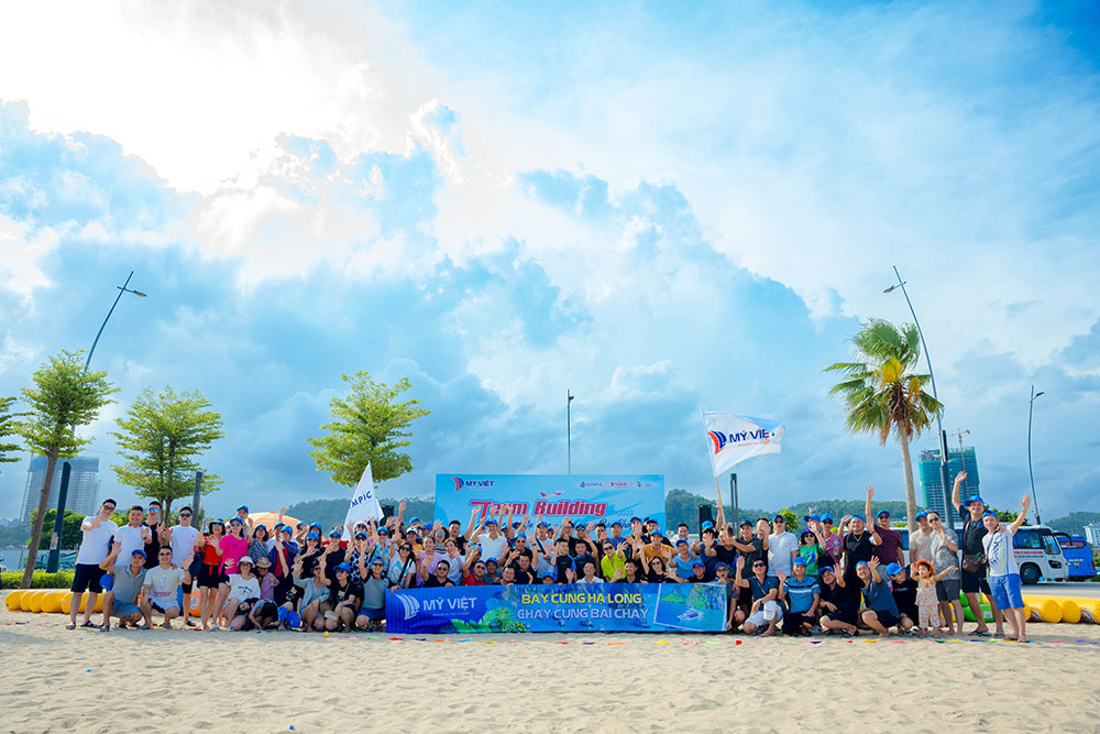 MỸ VIỆT TỔ CHỨC TEAM BUILDING – DU LỊCH HÈ HẠ LONG 2023