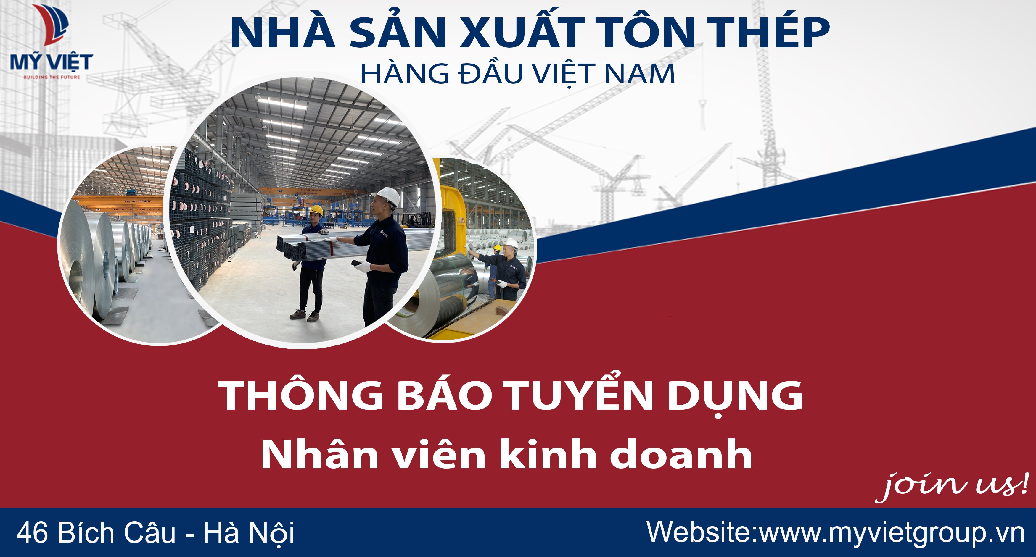 THÔNG BÁO TUYỂN DỤNG NHÂN VIÊN KINH DOANH MỸ VIỆT