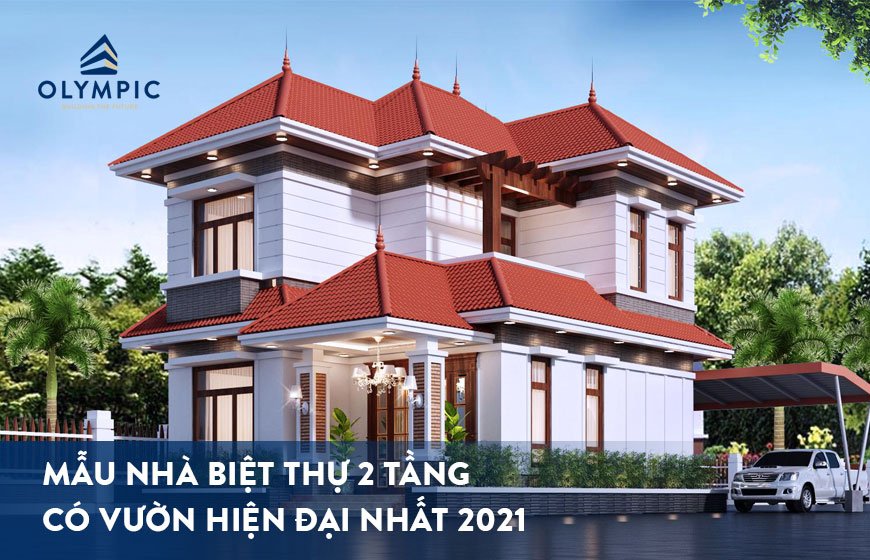 Chiêm ngưỡng mẫu biệt thự vườn 2 tầng hiện đại 2025