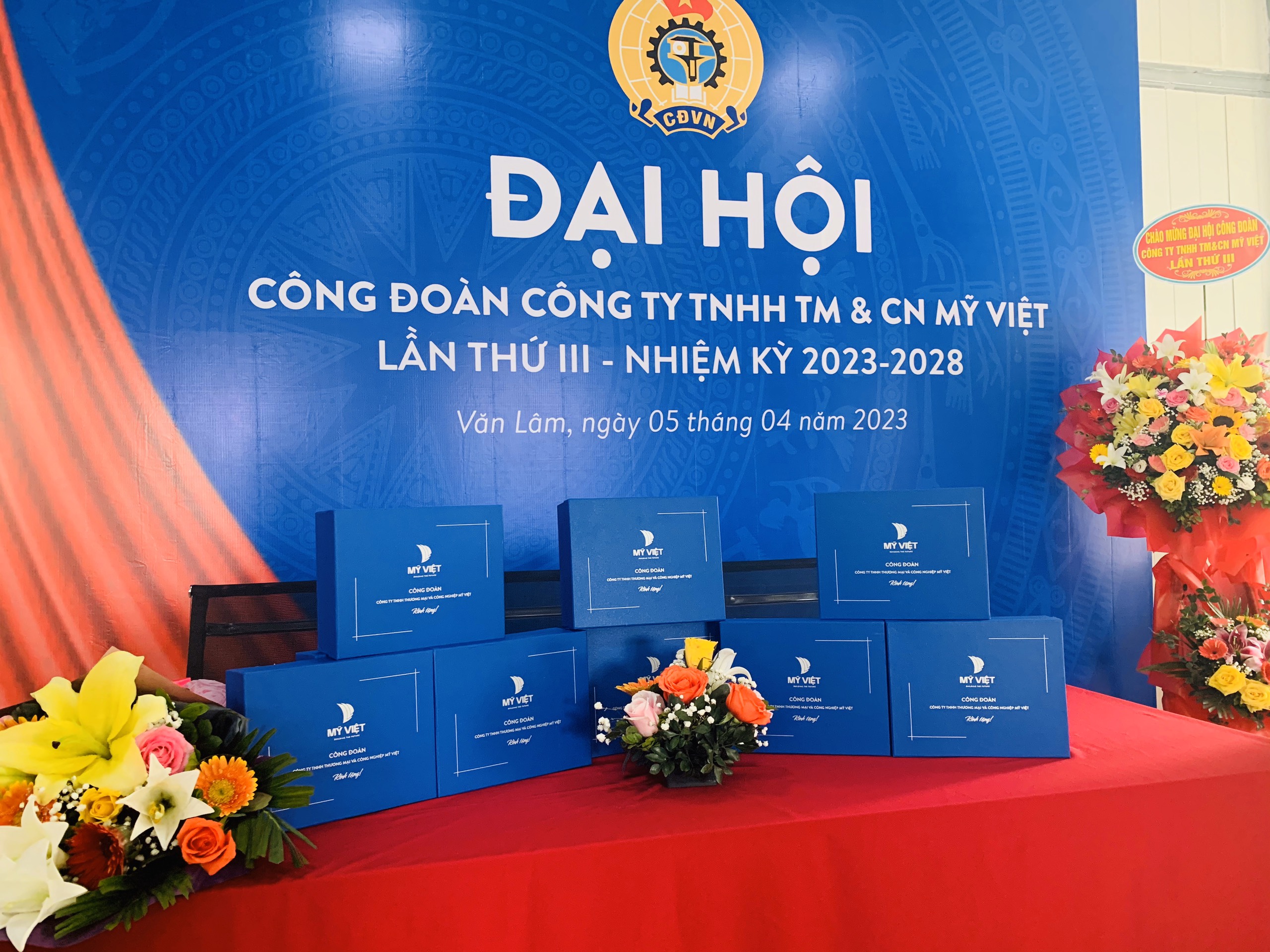 MỸ VIỆT TỔ CHỨC ĐẠI HỘI CÔNG ĐOÀN LẦN THỨ III, NHIỆM KỲ 2023 -2028