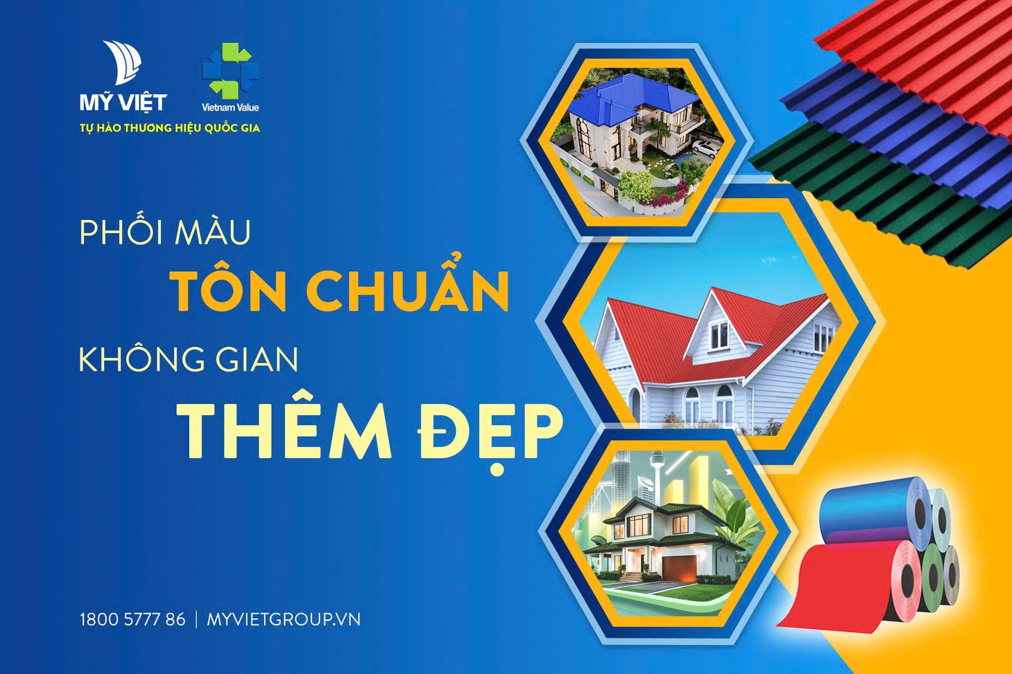 Các sản phẩm tôn Olympic được sản xuất với quy cách khổ tôn rõ ràng, đồng đều, giúp dễ dàng tính toán số lượng và hạn chế hao hụt