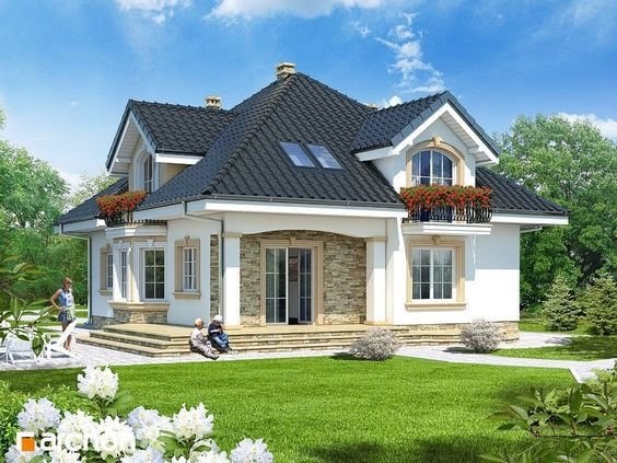 Nhà cấp 4 với tôn giả ngói kim cương