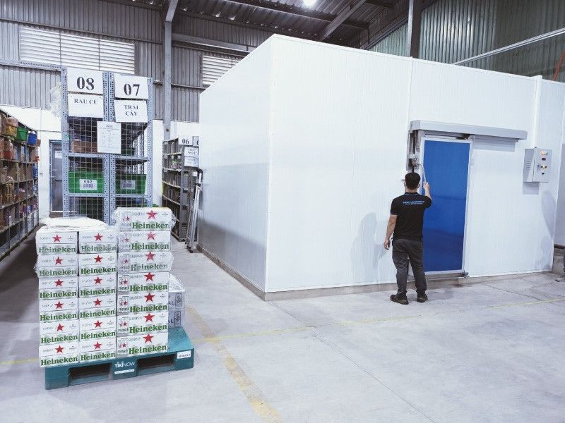 Sử dụng tôn chống cháy cho các kho lạnh