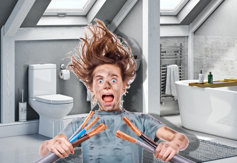 Bật bình nóng lạnh trong khi tắm tiềm ẩn nguy cơ giật điện