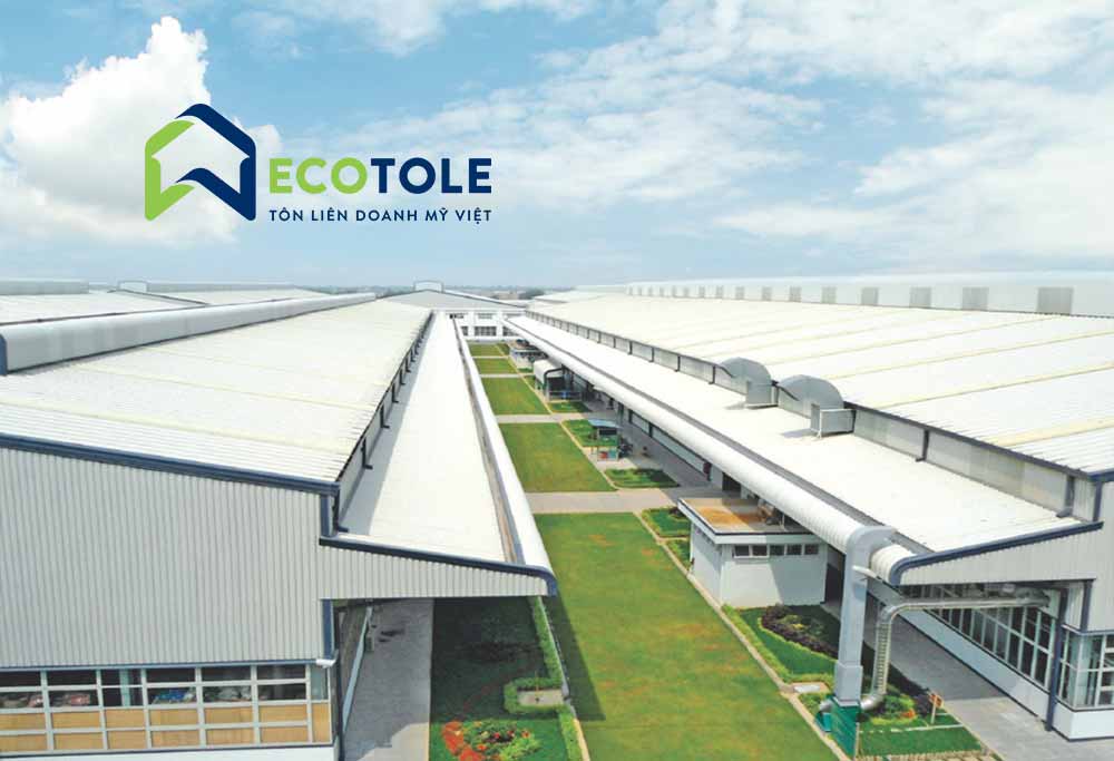 Nhà máy sản xuất tôn Ecotole 
