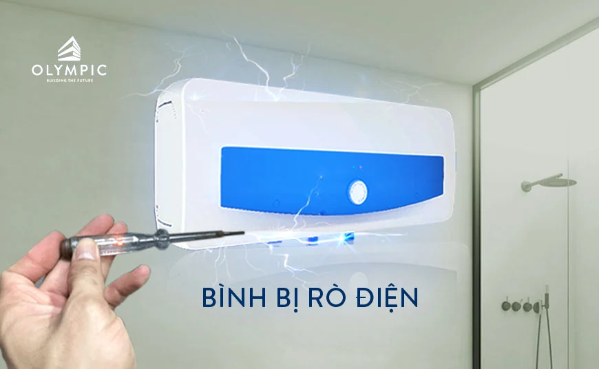 Rò rỉ nước ở bình nóng lạnh