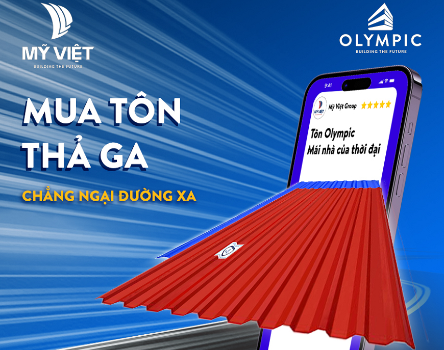 Nhấc máy lên và kết nối ngay với Mỹ Việt để sở hữu mái nhà sang trọng - bền đẹp cùng chính sách bảo hành hấp dẫn