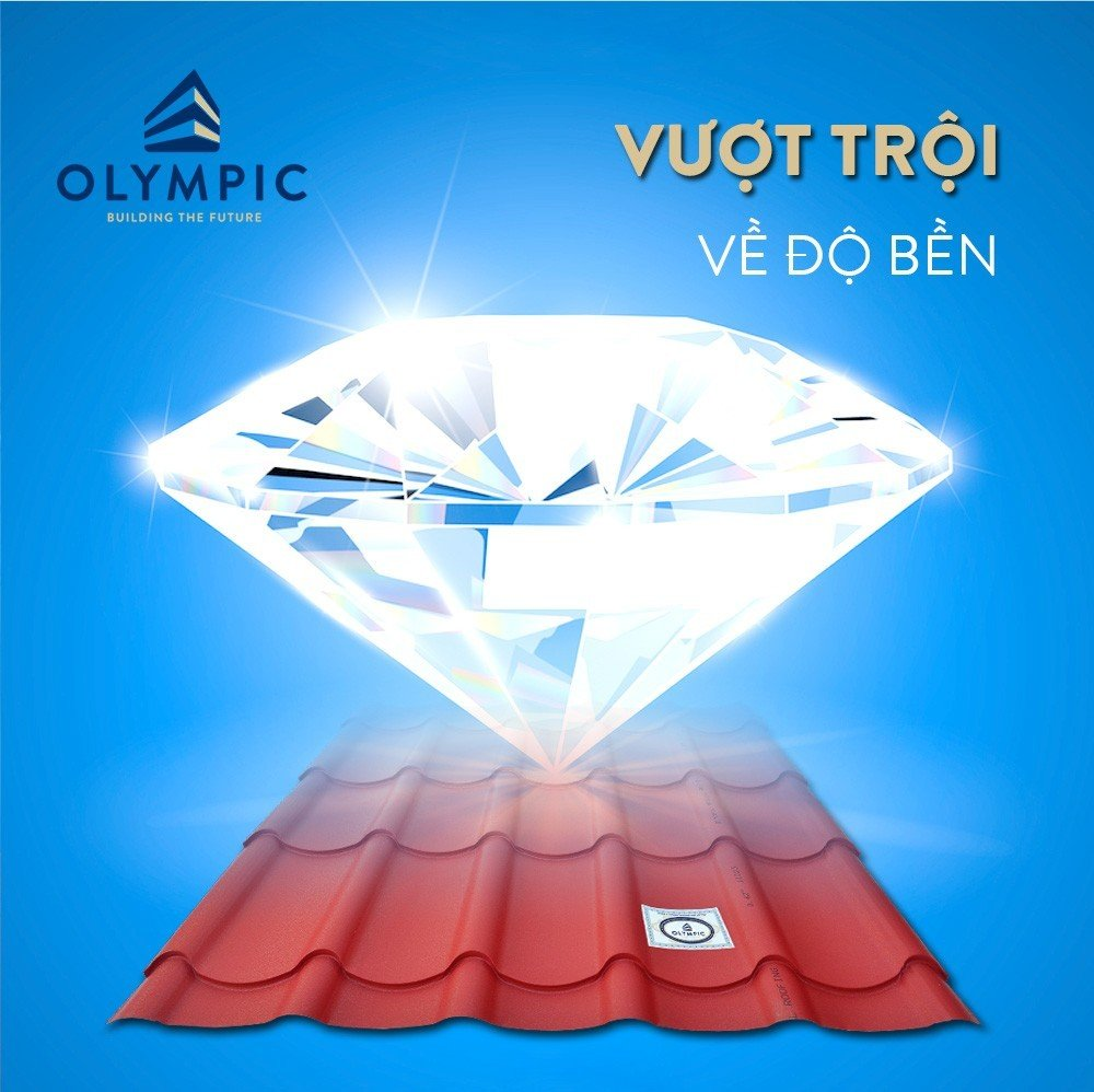 Tôn Olympic, thương hiệu tôn vượt trội về độ bền