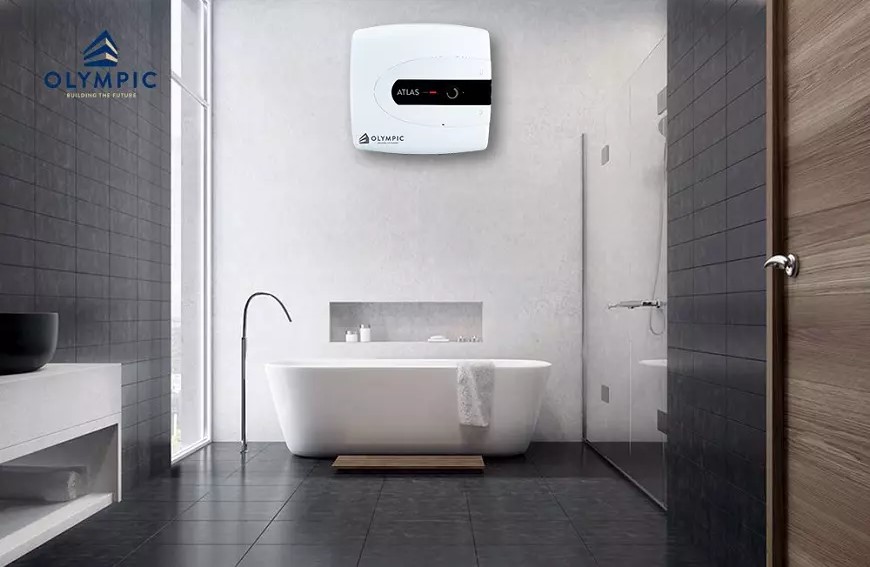 Bình nóng lạnh Olympic Atlas nâng tầm thẩm mỹ cho không 