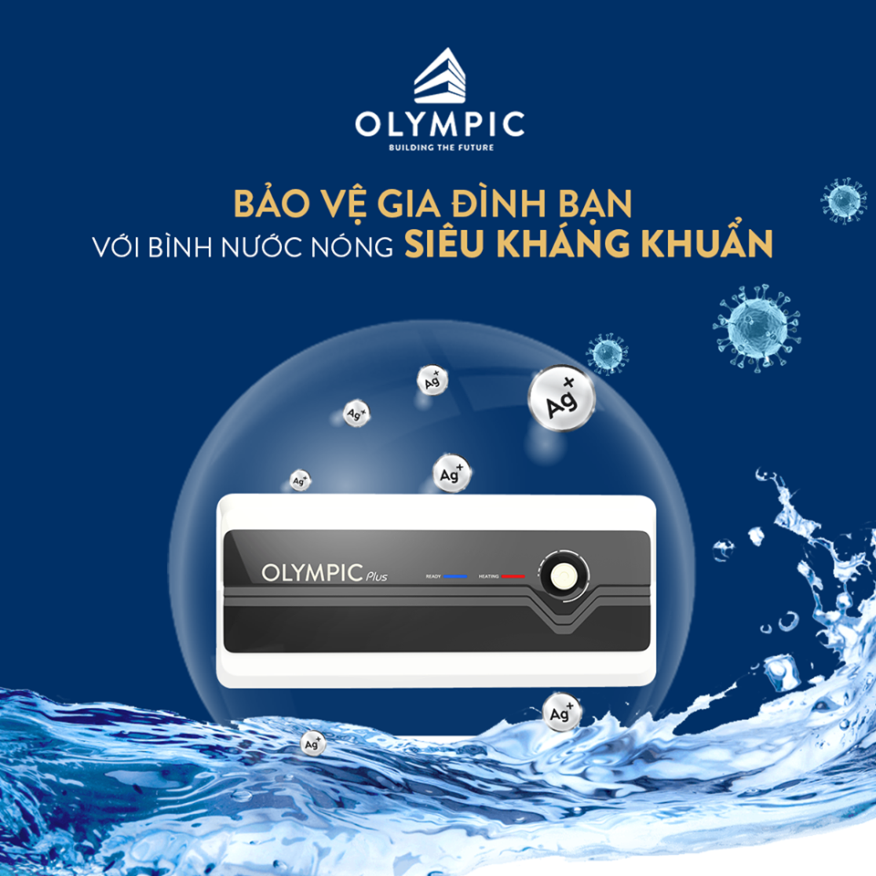  Bình nóng lạnh Olympic Plus