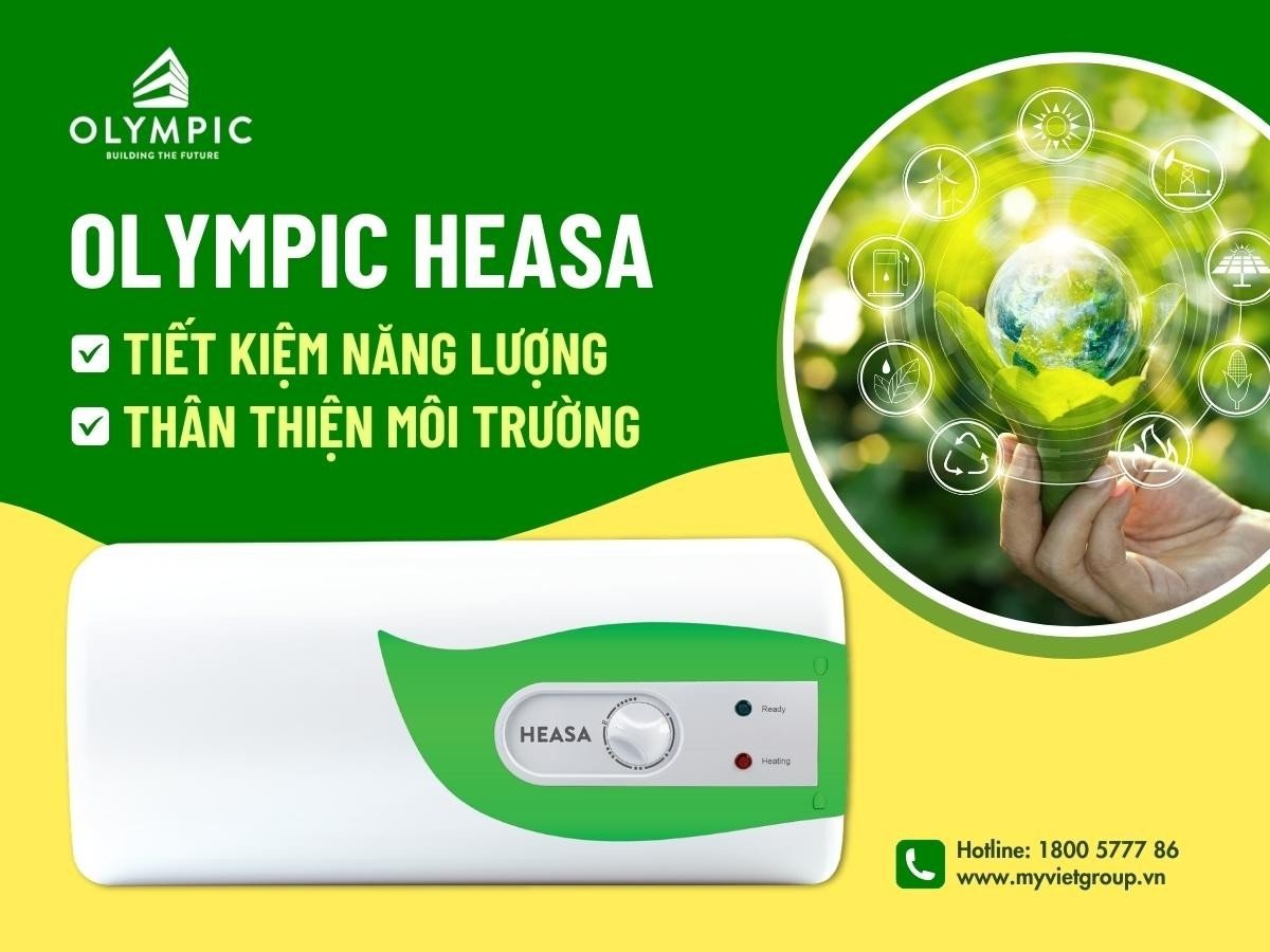 Bình nóng lạnh Olympic Heasa