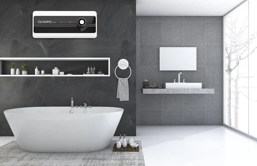 Bình nóng lạnh làm tăng tính thẩm mỹ cho không gian kiến trúc
