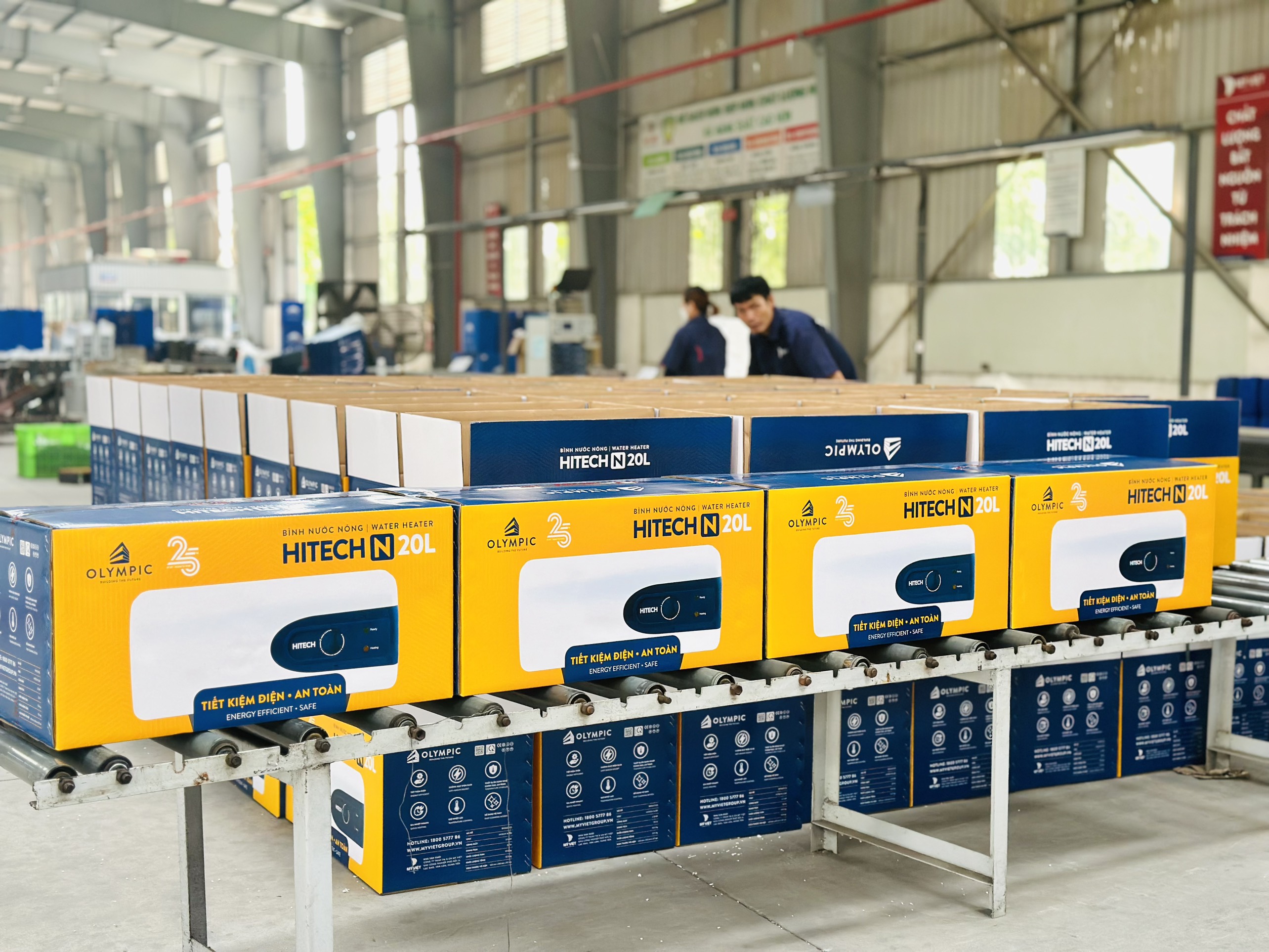 Tìm địa chỉ mua bình nóng lạnh Olympic