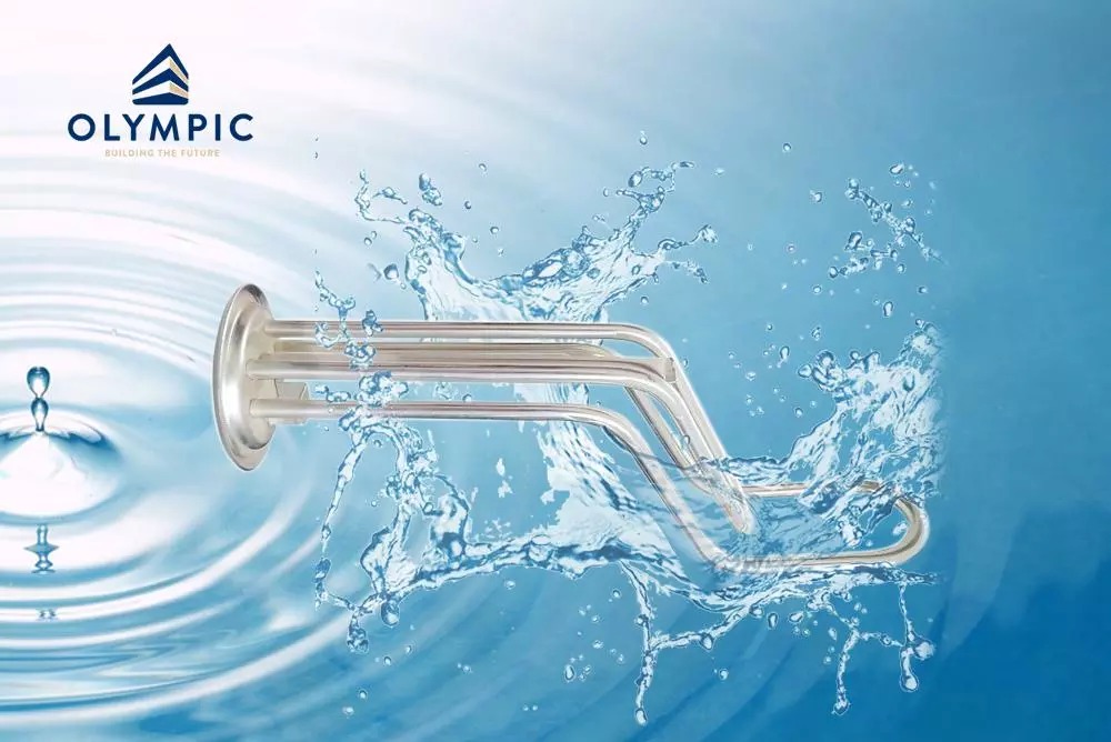 Thanh đốt siêu bền của bình nóng lạnh Olympic