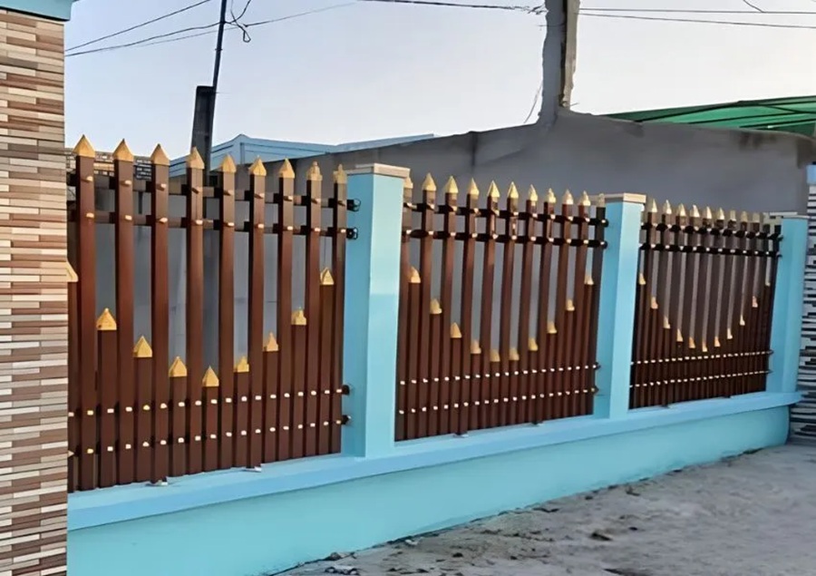 Hàng rào thể hiện rõ nét tính cách gia chủ và phong cách thiết kế công trình