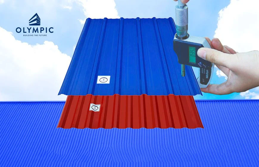 Kiểm tra độ dày tôn trước khi chọn mua 