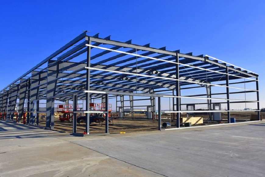 Thép hộp mạ kẽm được ứng dụng làm khung các công trình xây dựng
