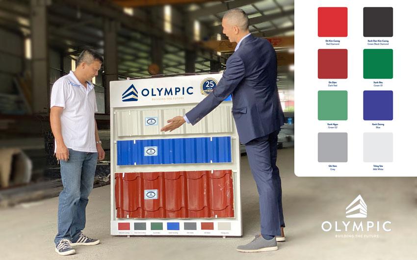 Địa điểm mua tôn cán sóng Olympic uy tín, đảm bảo