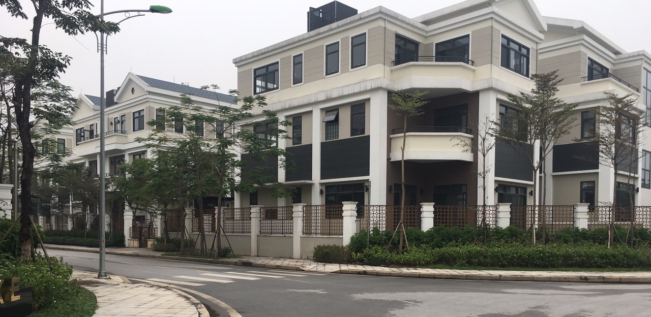 Kiến trúc sang trọng trong khuôn viên khu biệt thự