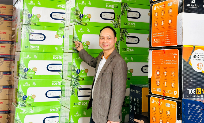 Bình nóng lạnh Olympic Eco luôn được người tiêu dùng đánh giá cao nhờ tính bền bỉ và khả năng an toàn điện tuyệt đối