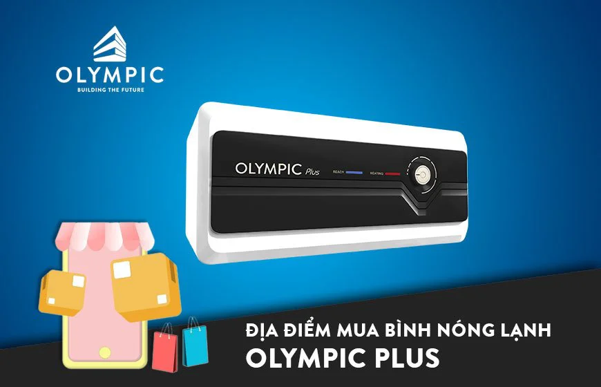 Bình nóng lạnh Olympic Plus 15 lít hiện đã được phân phối tại các đại lý đối tác của Mỹ Việt trên toàn quốc