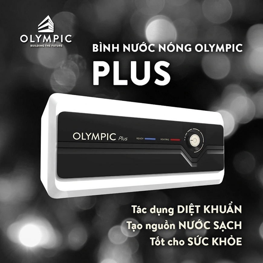 Bình nóng lạnh Olympic Plus đem lại vô vàn lợi ích vượt xa tầm giá