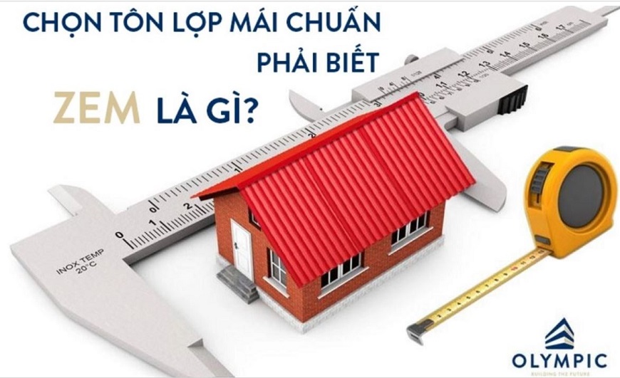 Zem là đơn vị được dùng trong xây dựng để đo độ dày tôn