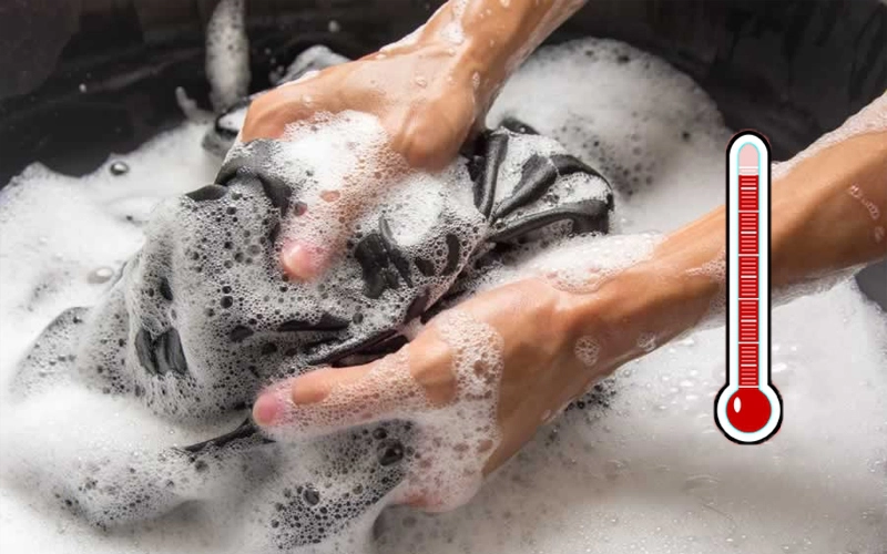 Lựa chọn nhiệt độ phù hợp sẽ gia tăng hiệu quả làm sạch và khô quần áo