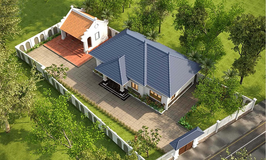 Màu sắc mái nhà nên chọn theo mệnh của gia chủ