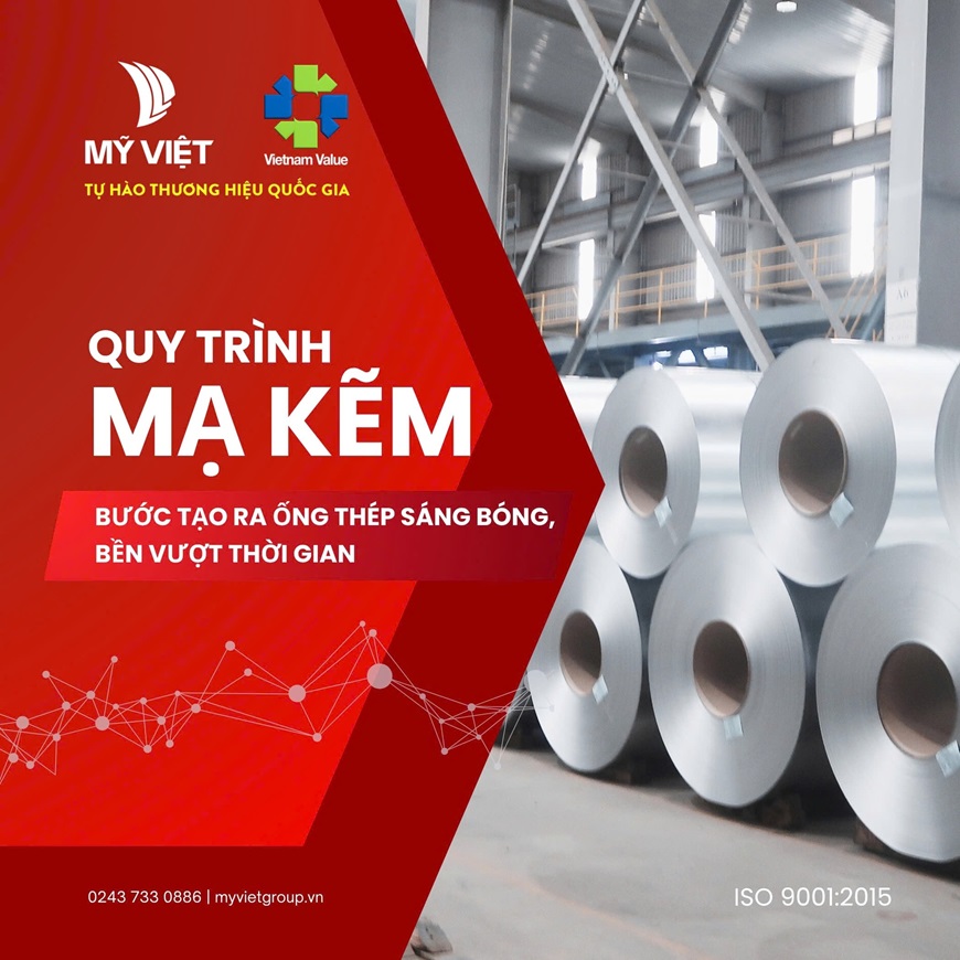 Tiêu chí cốt lõi của dòng ống thép tròn mạ kẽm Vitek là vừa mang đến độ bền nhưng vẫn phải giữ được nét thẩm mỹ 
