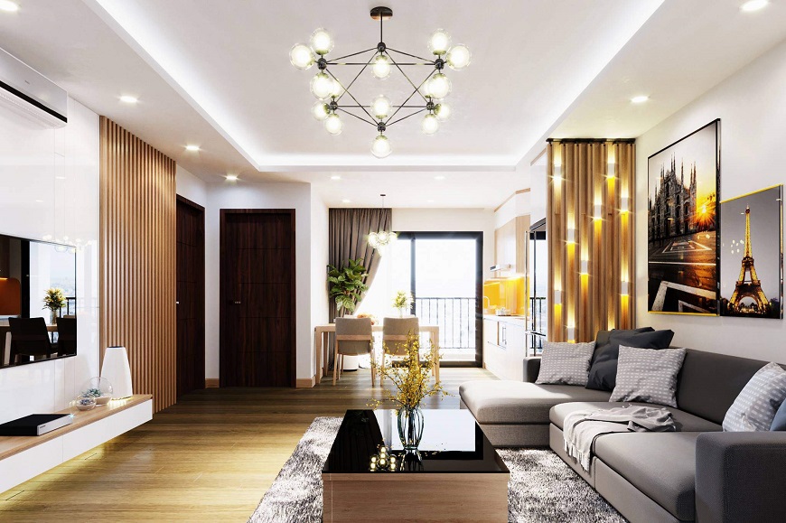 Trang hoàng phòng khách đón Tết Quý Mão
