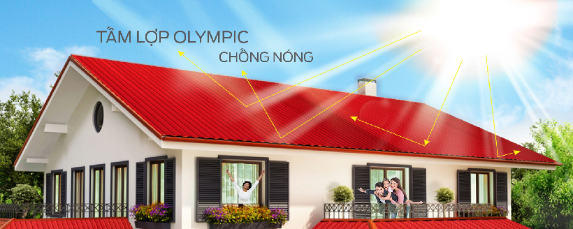 Tấm lợp mái Olympic