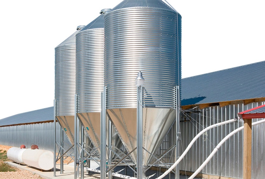 Sử dụng tôn cuộn lạnh Vitek làm thùng silo chứa nông sản