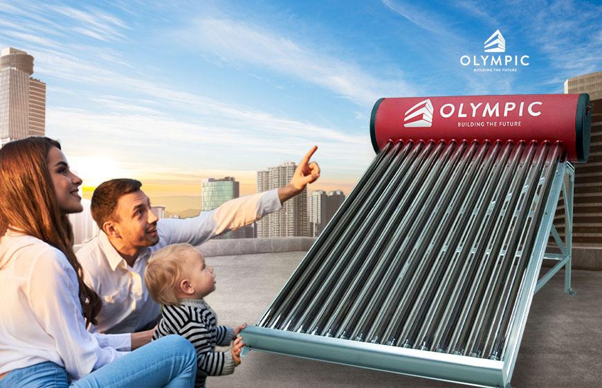 Mua máy nước nóng thương hiệu Olympic cho gia đình