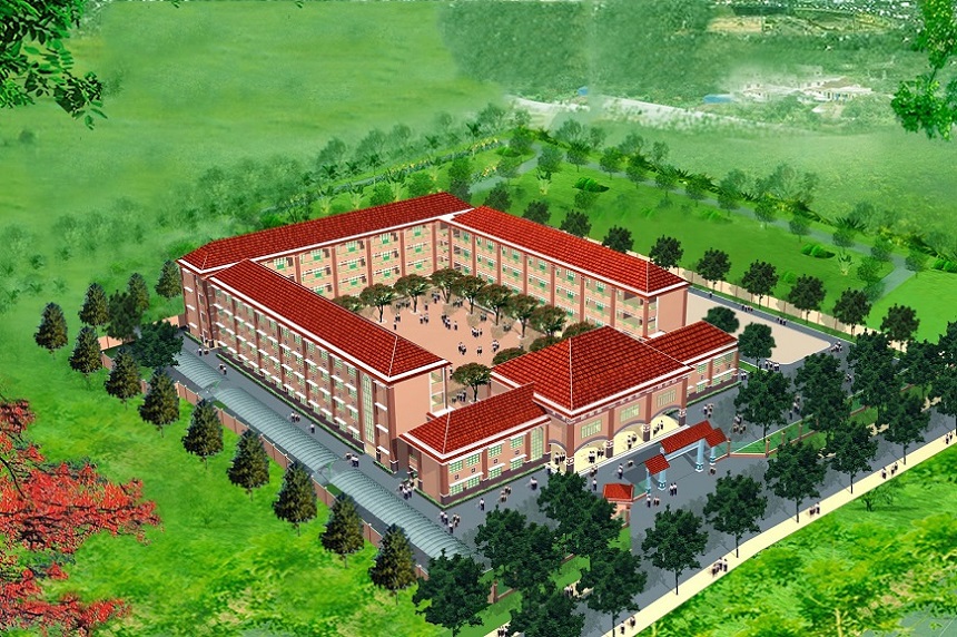Chọn mái tôn giả ngói cho trường học 