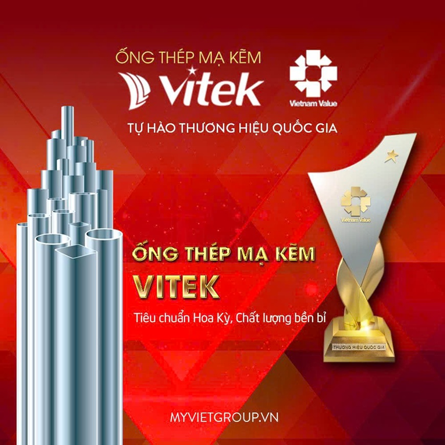 Ống thép mạ kẽm Vitek là thương hiệu quốc gia sở hữu nhiều ưu điểm nổi trội và tính ứng dụng cao nhưng nếu chọn sai sẽ tiềm ẩn rất nhiều rủi ro