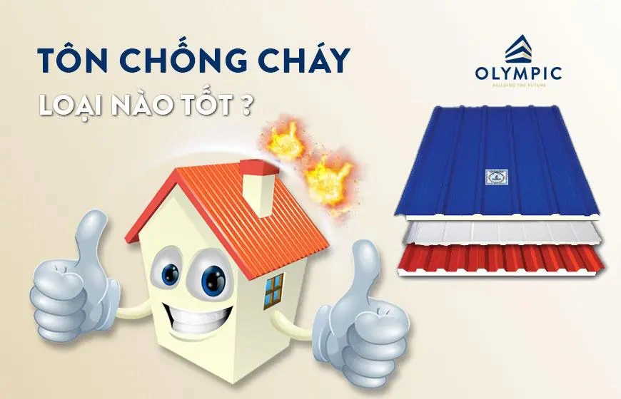 Mỹ Việt - Đơn vị cung cấp tôn chống cháy Olympic chất lượng, chế độ bảo hành đầy đủ