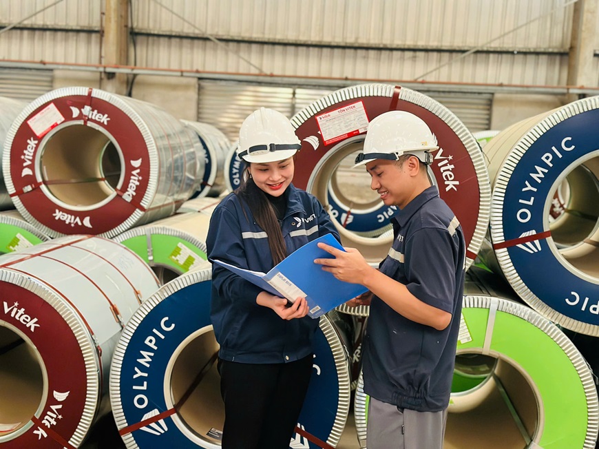 Định hướng 5 nguyên tắc cốt lõi trong công tác sản xuất an toàn được diễn ra tại Nhà Máy Thép giúp Mỹ Việt kiểm soát được các vấn đề nguy hiểm có thể xảy ra bất cứ khi nào