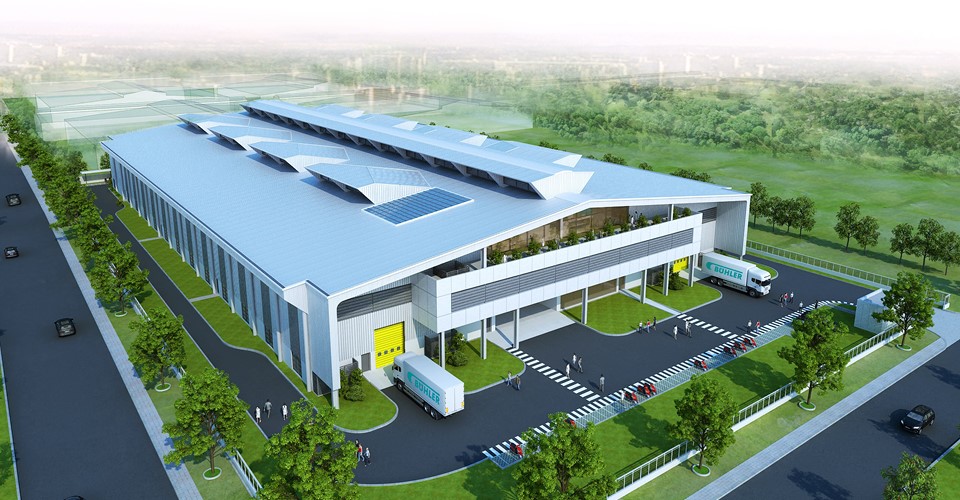 Mẫu thiết kế nhà xưởng hiện đại 
