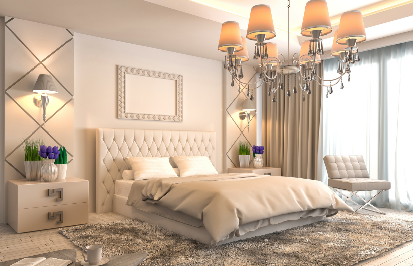 Phòng ngủ mang xu hướng hiện đại