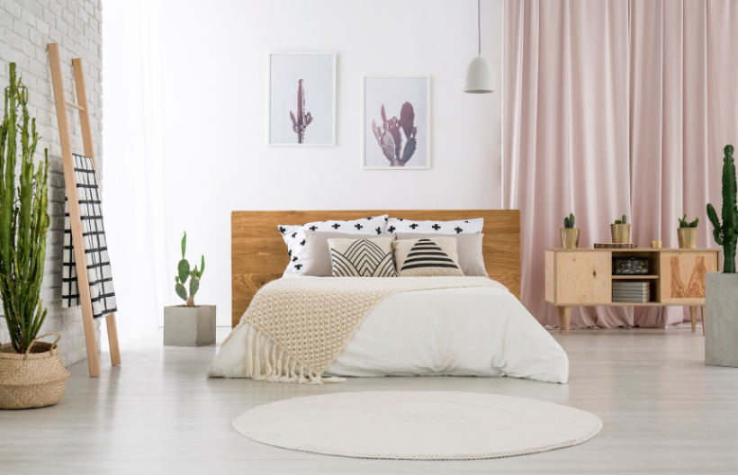 Phòng ngủ có nội thất thông minh