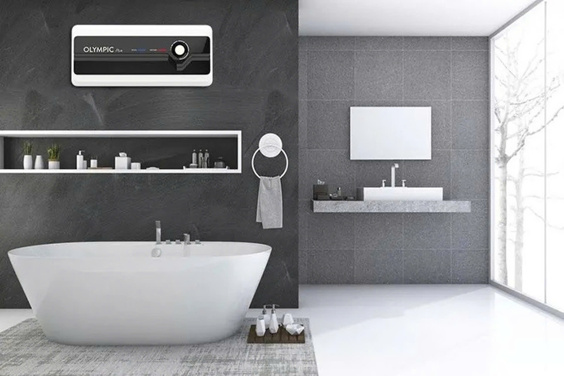 Không nên lắp đặt bình nước nóng quá gần các thiết bị tiêu thụ điện khác để tránh tải điện quá cao