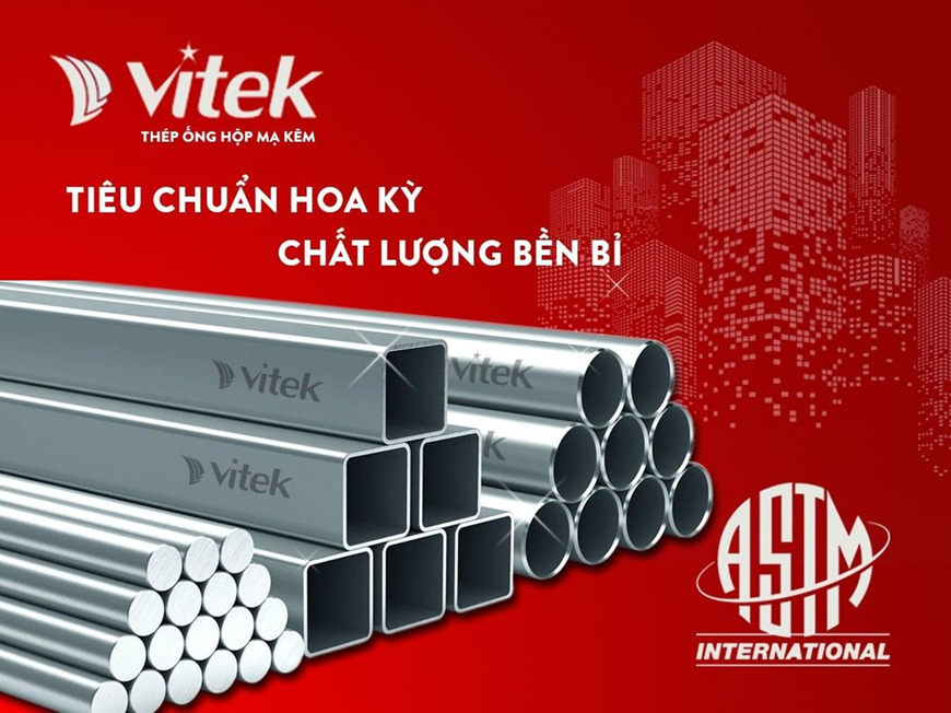 Thép Vitek cam kết chất lượng chuẩn Hoa Kỳ 