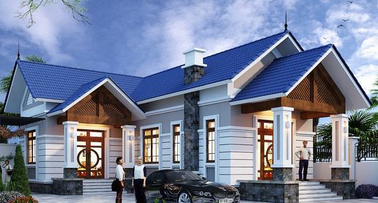 Tôn sóng ngói Olympic mang lại sự sang trọng và tinh tế cho công trình